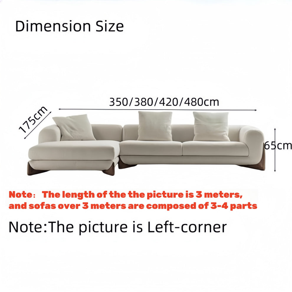 Luxe Furniture Fleece Fabric Sofa set for Livingroom