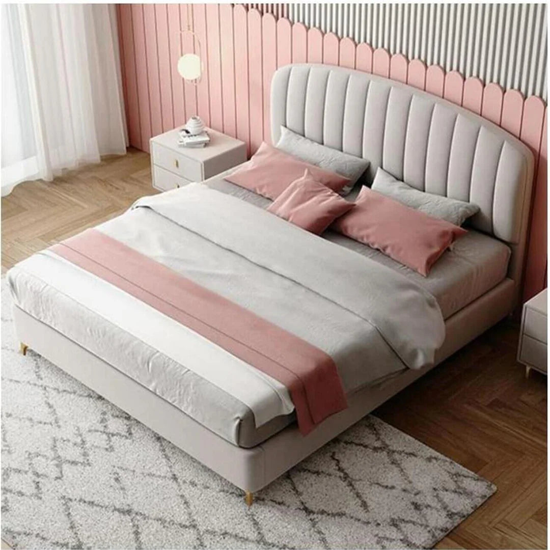 Bed Frame Modern King Queen Size for bedroom Without Mattress