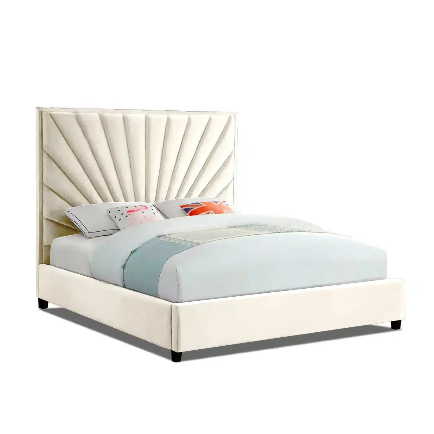 Bed NewYork (Queen Size) in Beige